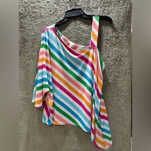 Cato Multicolor Striped Blouse